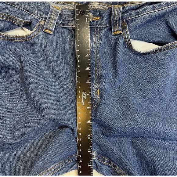 Blue Mountain Jeans Mens Size 36x32 Regular Straight Fit Denim Blue Pants READ - Picture 9 of 13